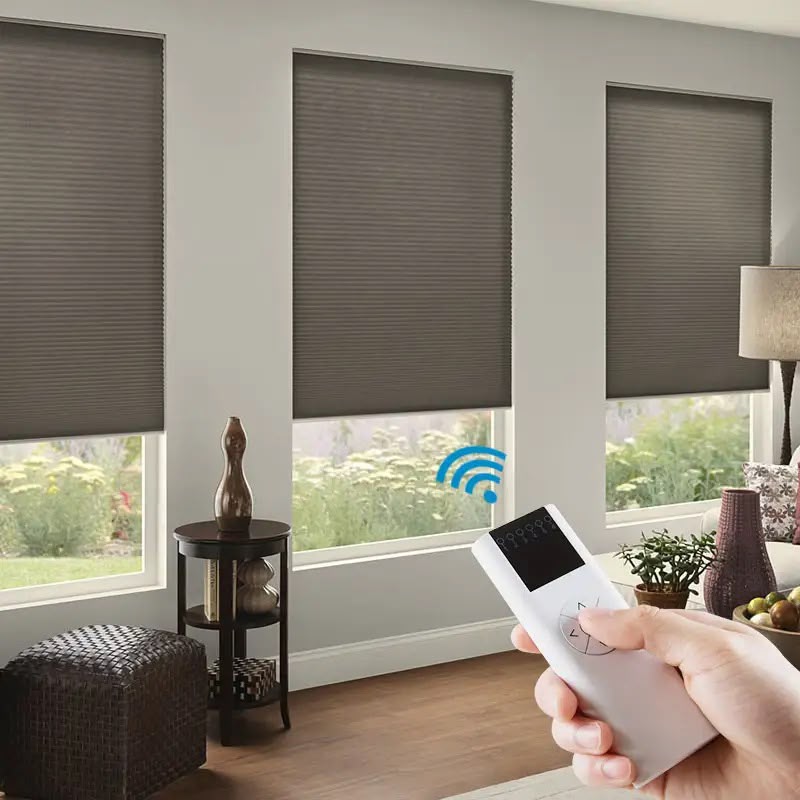 Motorised window blinds