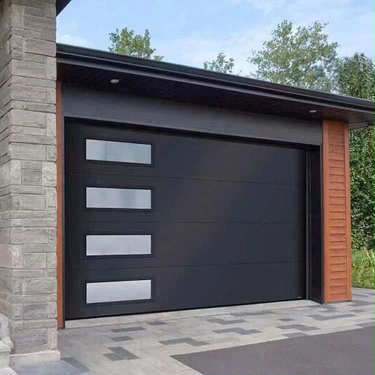 Motorised garage door