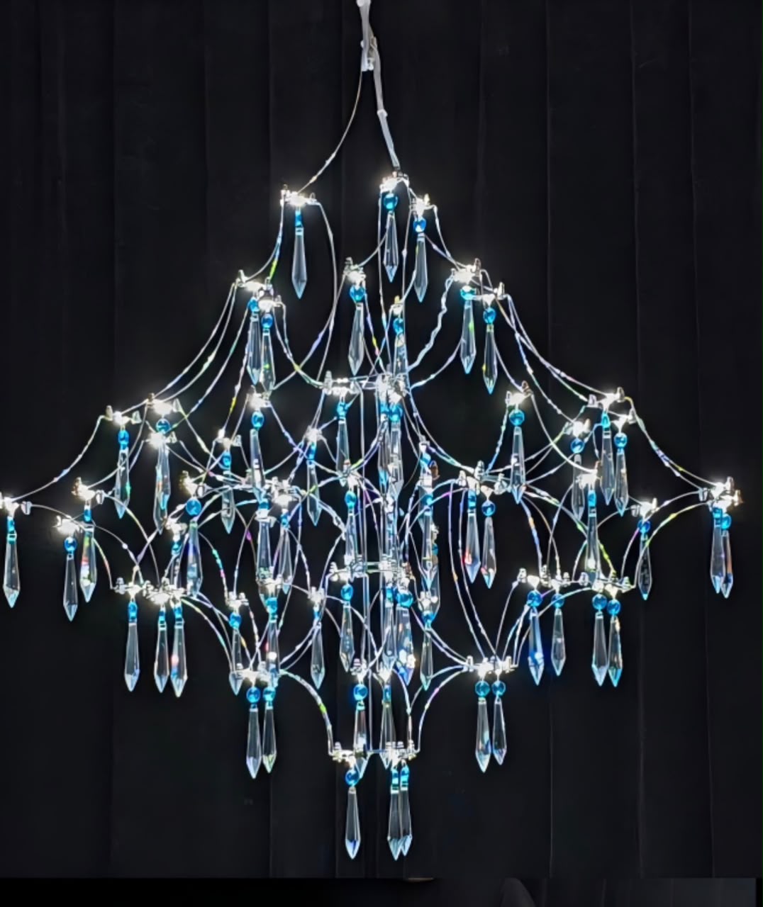 Luxury lighting and chandelier installation