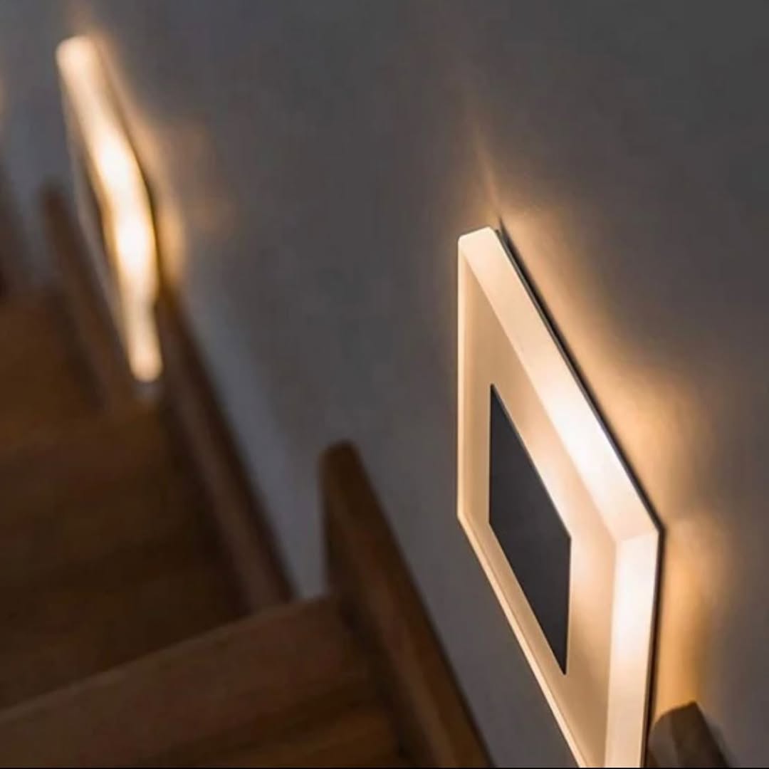 Acrylic LED Stairs and Wall Light