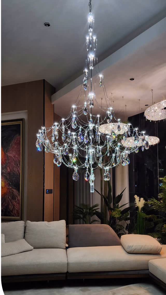 Real Swarovski Crystal Chandelier