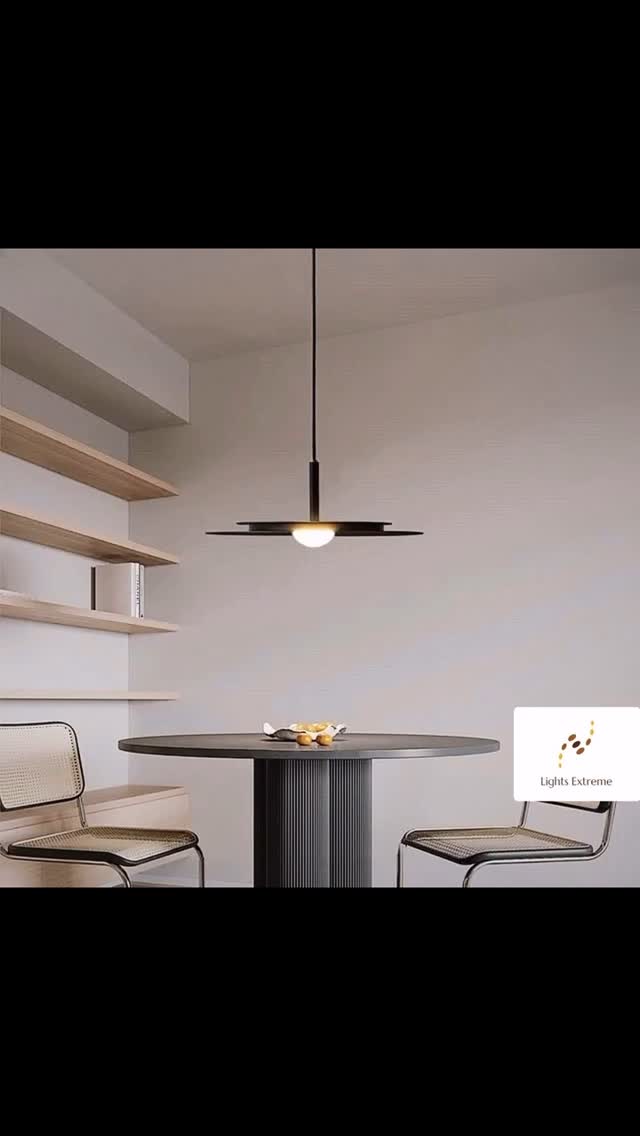 Saucer Pendant Light