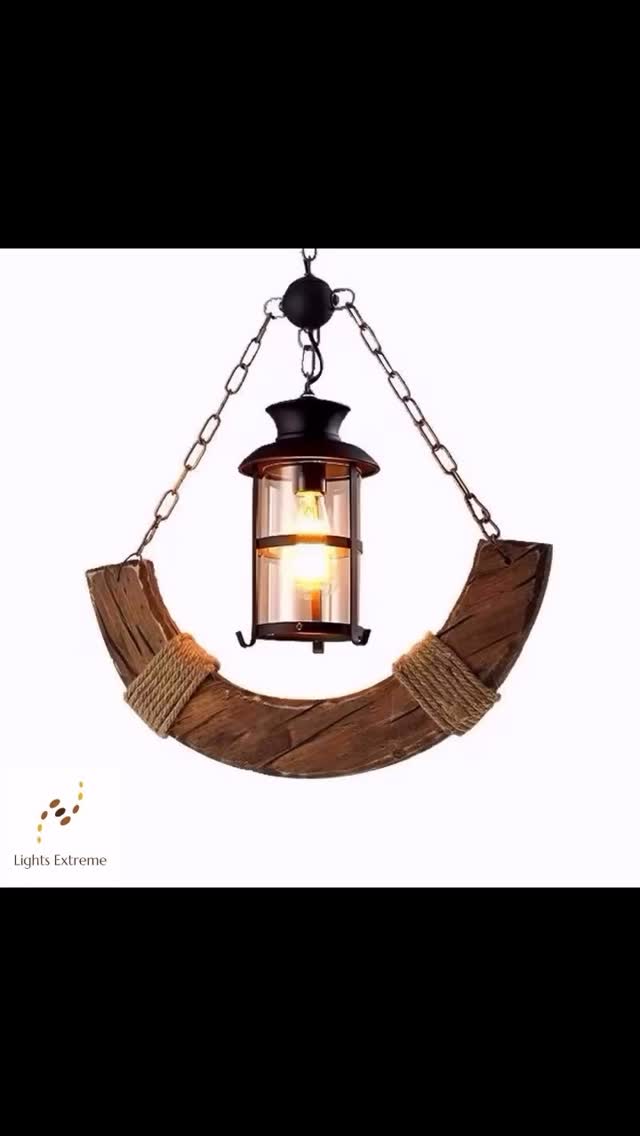 Rustic Outdoor Pendant Light