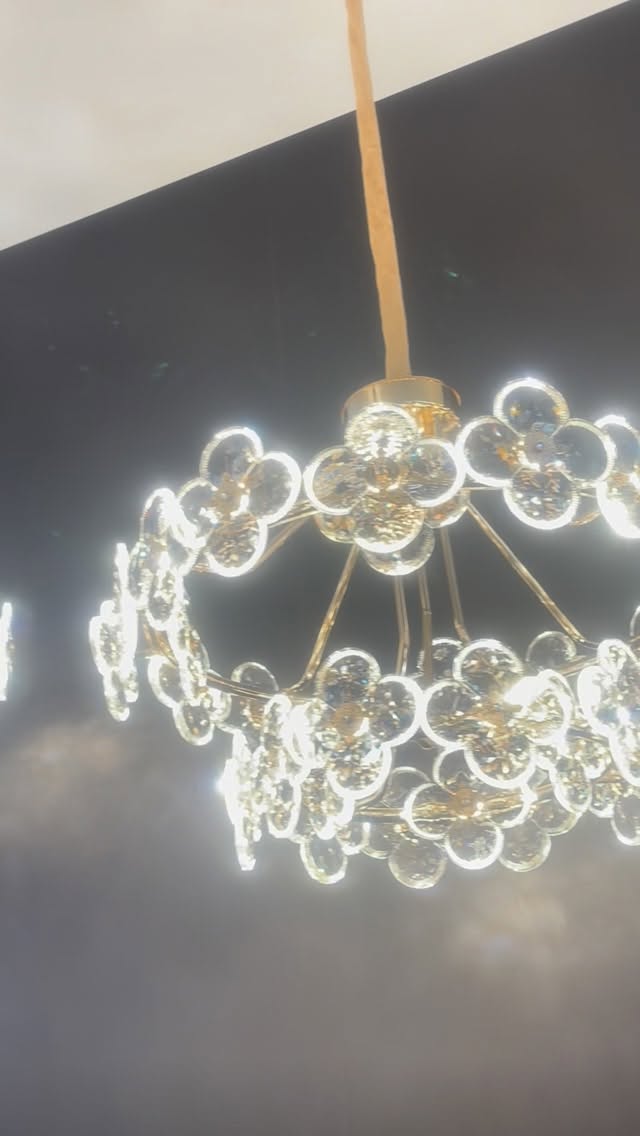 Cut Crystal Chandelier